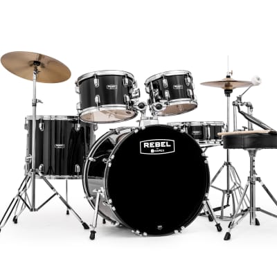 Drum set Viper, 5 Pieces Full Size Adult with Cymbals and Throne (Free  Shipped)