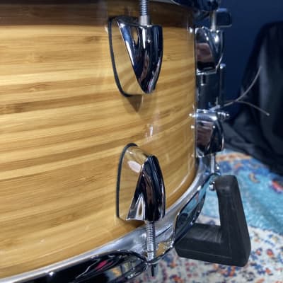 Yamaha - 14x6.5" CMSD1465 Bamboo Snare Drum 2008, Natural Satin image 7