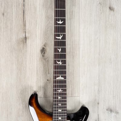 PRS Paul Reed Smith S2 Custom 24 Guitar, Rosewood Fretboard, Black Amber image 14