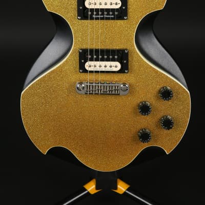 Kraken Janus Supreme Gold Top Unique Design Electric Guitar Sparkle Single Cut LP Style image 3