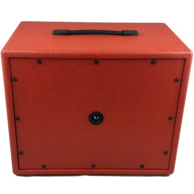 G&A 1x12 Compact  Red /Black Unloaded guitar cabinet image 5
