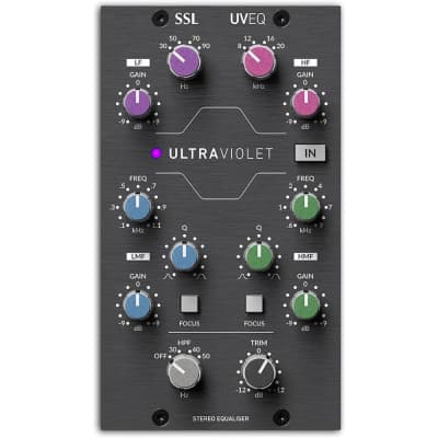 Solid State Logic UV EQ 500 Series UltraViolet Stereo Equalizer image 1
