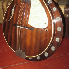 Vintage Circa 1959 Harmony Leo Master Resonator Mandolin image 1