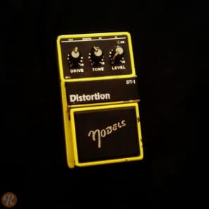 【激レア】NOBELS DT-1 ディストーション ビンテージ vintage Have you ever tried a Nobels DT-1 Distortion?? - YouTube