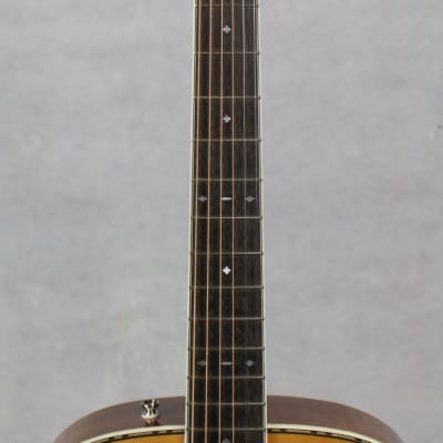 Fender PO-220E Orchestra Acoustic Guitar Ovangkol Fingerboard Natural w/ Case image 3