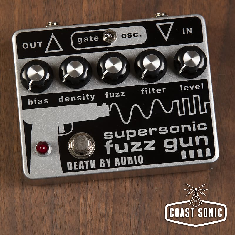 ギター DEATH BY AUDIO supersonic fuzz gun Death By Audio Supersonic Fuzz Gun Fuzz Pedal - Perfect Circuit