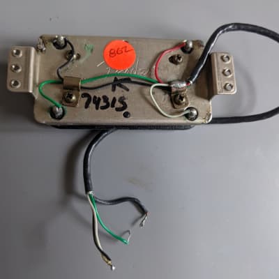 Fender Enforcer Humbucker Pickup Bridge - Black image 2