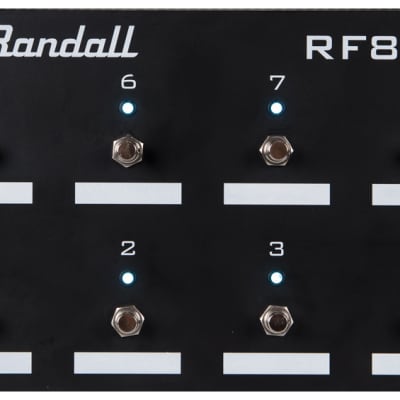 Randall RF8 8-Button MIDI Footswitch. New with Full Warranty! for sale