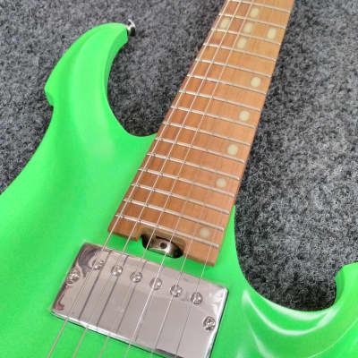 KOLOSS X6 Aluminum body electric guitar Satin Green image 10