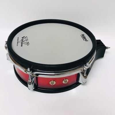Roland PD-100 Red 10” Mesh Snare Tom Pad w Clamp PD100 image 7