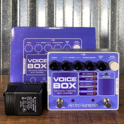 Electro-Harmonix EHX Voice Box Vocal Harmony Machine / Vocoder Vocal & Guitar Effect Pedal image 1
