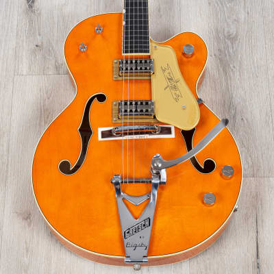Gretsch G6120T-59 Vintage Select '59 Chet Atkins Guitar, Vintage Orange Stain image 1