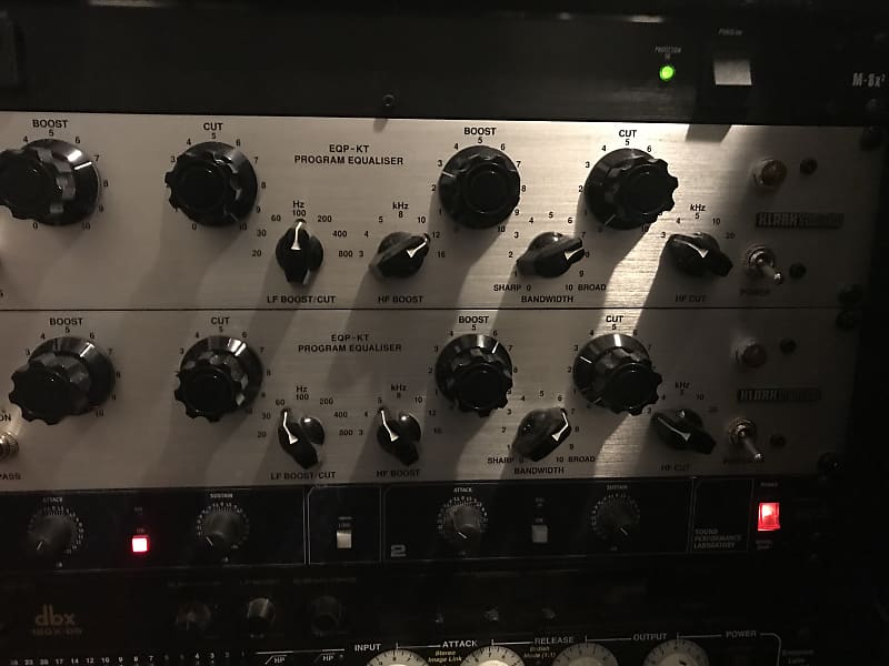 Klark Teknik EQPKT Classic Tube Equalizer PAIR Reverb
