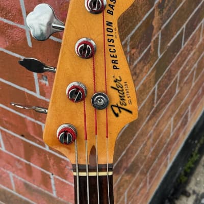 Fender Precision Bass 1979 - a cool Black P Bass like the one used by Phil Lynott of Thin Lizzy. image 6