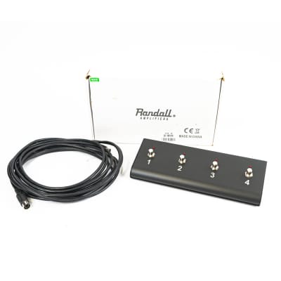 Randall RF4 4-Button Universal MIDI Footswitch for Guitar Amplifier Head for sale