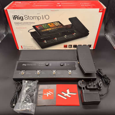 Reverb.com listing, price, conditions, and images for ik-multimedia-irig-stomp-i-o