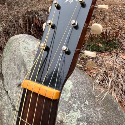 Very Rare Vega Acoustic Hawaiian Steel Guitar Fretless 1938 - Natural image 11