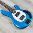 Ernie Ball Music Man StingRay Special 4-String HH Bass, Rosewood, Speed Blue