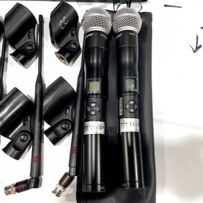 Shure UR4D+ Dual Wireless Receiver W/(2)URUR2 Handheld Transmitters #2416 (One)THS image 12