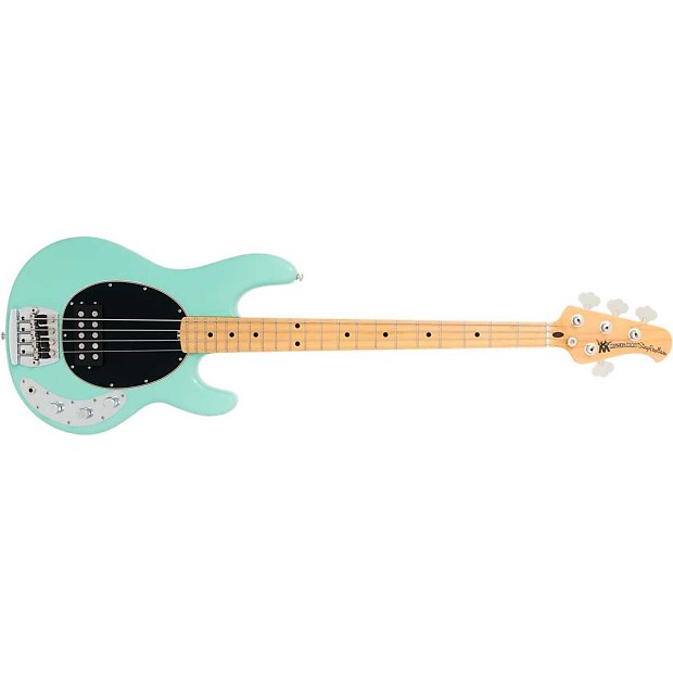 Ernie Ball Music Man Old Smoothie StingRay 4 H 40th Anniversary Mint Green image 1