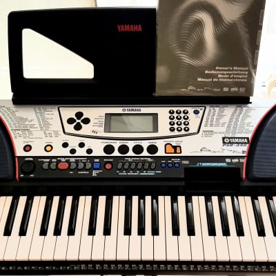 YAMAHA ヤマハ PSR-340 PORTATONE YAMAHA PortaTone PSR-340 Arranger Keyboard Synthesizer 61