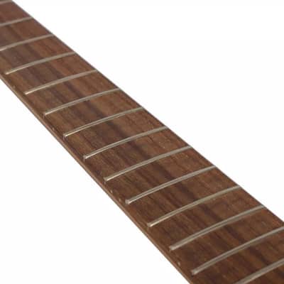 PRS Style Baritone 24 Fret Guitar Neck - Mahogany and Rosewood image 7