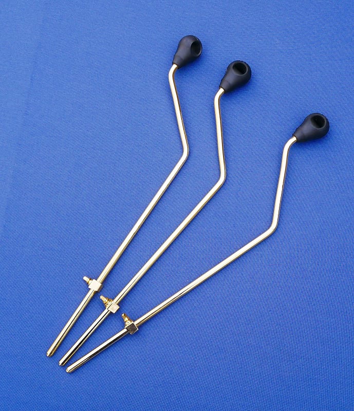 Pearl Floor Tom Legs LG40/3 GOLD RARE Reverb