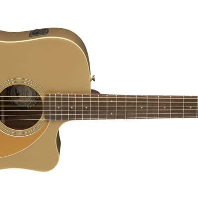 Fender Redondo Player Acoustic Electric Guitar - Bronze Satin image 4