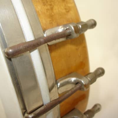 Vintage Orpheum by Lange No. 1 Tenor 4-String Open-Back Banjo AS IS image 9