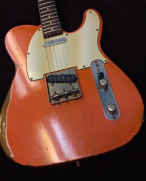 Relic Aged Custom Built Telecaster Rumpelstiltskin Pickups Reverb