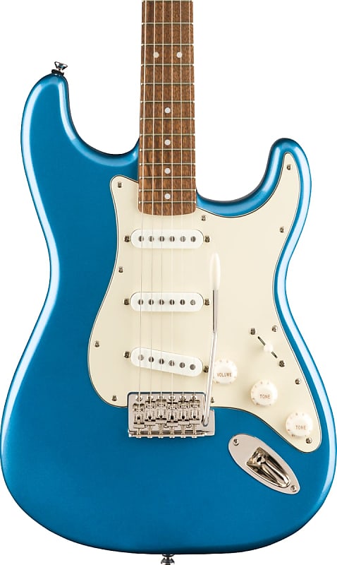 Squier Classic Vibe '60s Stratocaster Electric Guitar Laurel FB, Lake Placid Blue image 1