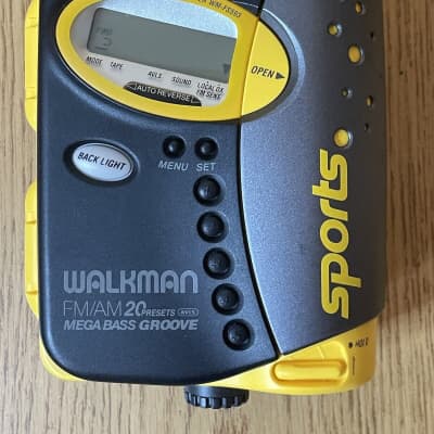 Sony Walkman WM-FX277 Purple TV/AM/FM Portable Cassette Player
