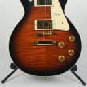 Used 2017 Gibson Custom Les Paul Standard Lightly Figured Amber Sunset w/ Case