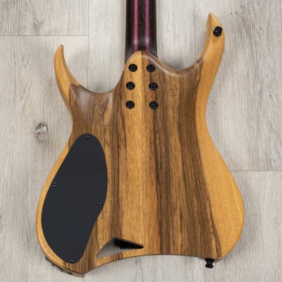 Mayones Hydra Elite 6 Headless Guitar, 3A Birdseye Maple Fretboard, Custom Blue Horizon image 7