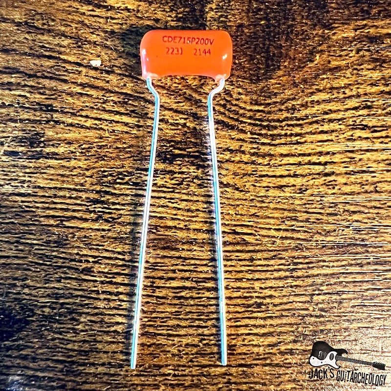 Orange Drop 715P Series .022uf / 200V Capacitor Single Reverb
