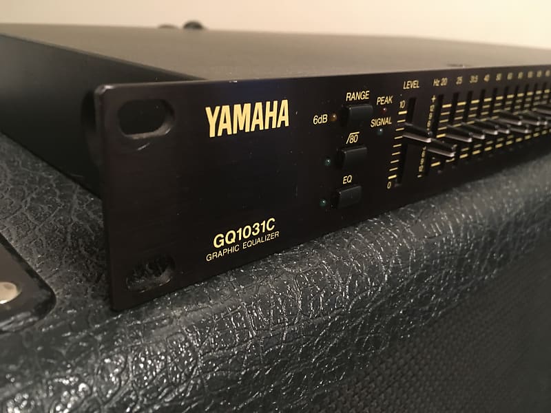 Yamaha GQ1031C Graphic Equalizer Mid 90’s - Black