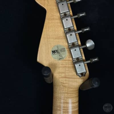 Fender Custom Shop MB Stratocaster "StarClub - No.1" from 2007 in sunburst with case image 8