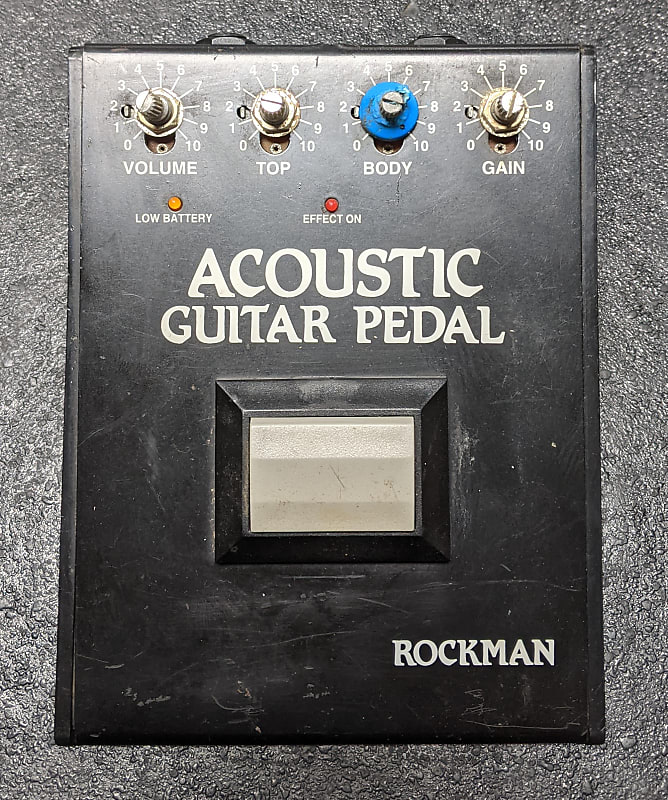 Rockman Acoustic Guitar Pedal Reverb