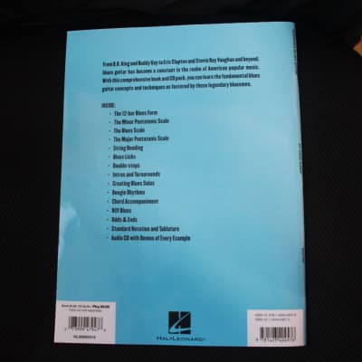 Hal Leonard Beginning Blues Guitar Book w/CD HL00695916 (used)(Consignment) image 4