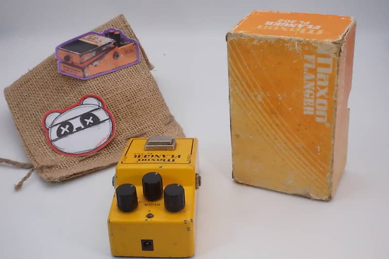 MAXON FLANGER FL-302 w/Box | Vintage 1980s Made in Japan