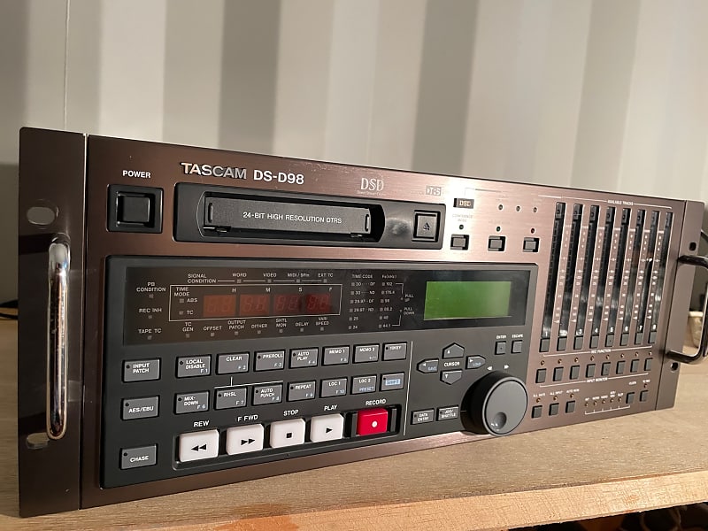 Tascam DSD98 DSD/PCM digital multitrack recorder Hires Reverb