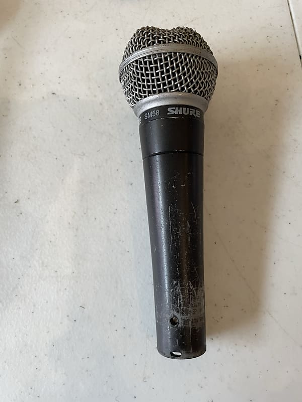 Shure SM58 Handheld Cardioid Dynamic Microphone 1984 Reverb