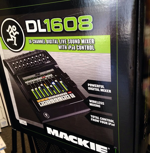 Mackie DL1608 2014 Demo Reverb