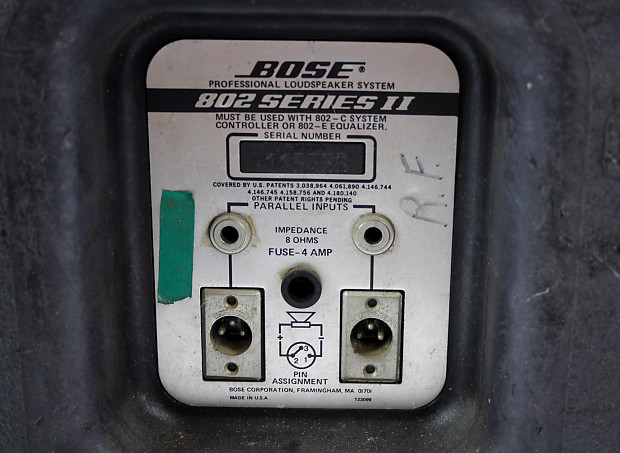 Bose 802- Series II Speaker (for parts) | Reverb