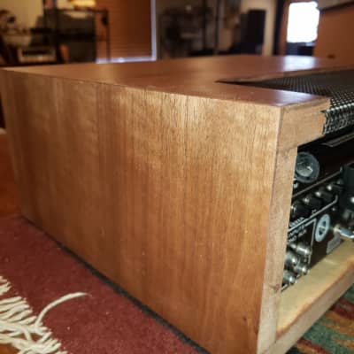Very Mint Marantz 2015 Receiver and Awesome Walnut Cabinet image 6