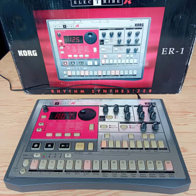 Korg Electribe ER-1 drum synth & drum machine / Serviced / Korg Power supply