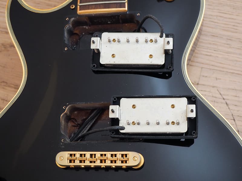 1991 Orville By Gibson Les Paul Custom Black Beauty Left