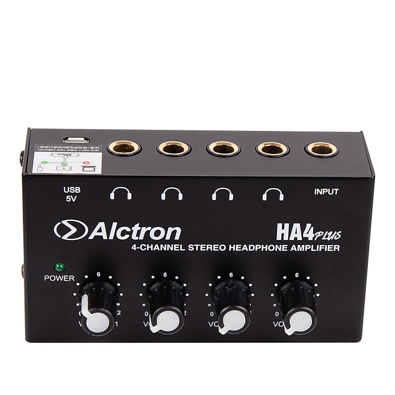 Headphone Amplifier 4-Channel Alctron HA4PLUS | Reverb