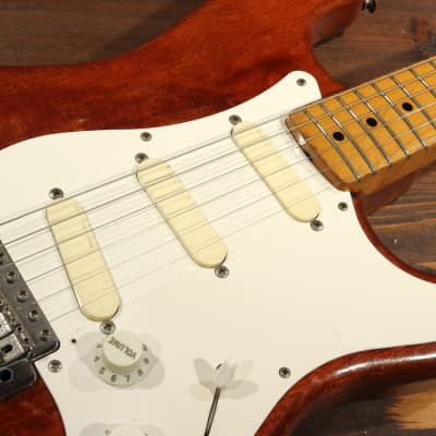 Fender 1989 Stratocaster MIJ '54 reissue Clapton model LS - AGED Natural Refinish - Player Grade - image 13