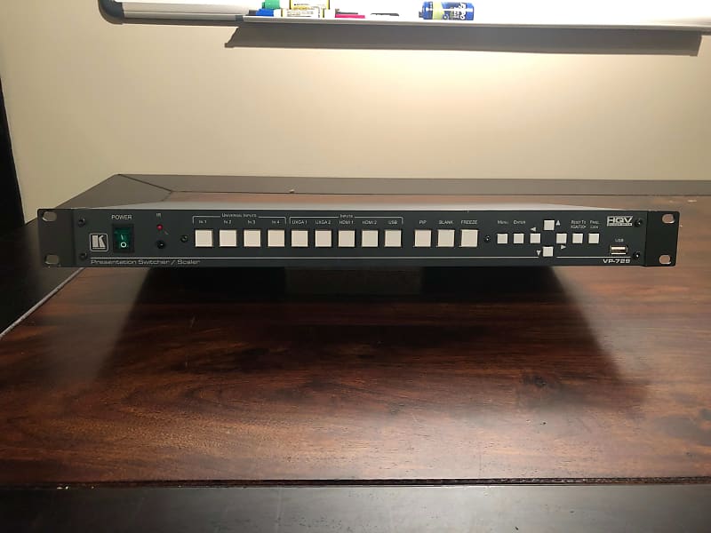 Kramer Presentation Switcher/Scaler VP729 HQV mid2000s Grey Reverb